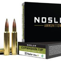 Nosler 40042 E-Tip  33Nosler 225gr E Tip Lead Free 20 Per Box/10 Case