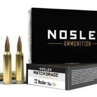 Nosler 60124 Match Grade RDF 22Nosler 70gr RDF Hollow Point Boat Tail 20 Per Box/10 Case