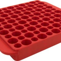 Hornady 480042 Magnum Reloading Block Red Multi Caliber Plastic 50rd