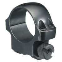 Ruger 90269 Scope Rings  Matte Black Steel 1" Tube Low, Fits Ruger 10/17 Autoloading/10/17 Magnum