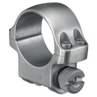 Ruger 90281 3K Scope Ring  Silver 1" Low