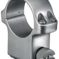 Ruger 90283 5K Scope Ring  Silver 1" High