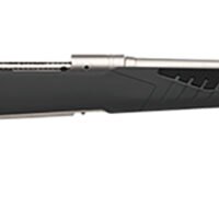 Savage Arms 57077 110 Storm Full Size 6.5 Creedmoor 4+1 22" Matte Button-Rifled Barrel, Matte Drilled & Tapped Stainless Steel Receiver, AccuStock Matte Gray Synthetic Stock, Right Hand