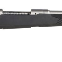 Savage Arms 57044 110 Brush Hunter Full Size 375 Ruger 3+1 20" Matte Threaded Barrel, Matte Drilled & Tapped Stainless Steel Receiver, Fixed Matte Black Synthetic Stock, Right Hand