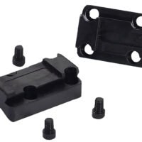 Browning 12334 X-Bolt X-Lock Two-Piece Browning-Style Scope Base  Matte Black