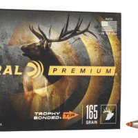 Federal P3006TT2 Premium  30-06Springfield 165gr Trophy Bonded Tip 20 Per Box/10 Case