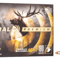 Federal P3006TT1 Premium  30-06Springfield 180gr Trophy Bonded Tip 20 Per Box/10 Case