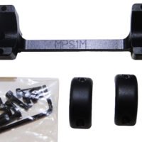 DNZ MPS1M Game Reaper-Mossberg Scope Mount/Ring Combo Matte Black 1"