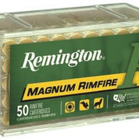 Remington Ammunition 21170 Magnum Rimfire 22WMR 40gr Jacketed Hollow Point 50 Per Box/40 Case