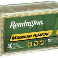 Remington Ammunition 21172 Magnum Rimfire 22WMR 40gr Pointed Soft Point 50 Per Box/40 Case