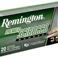 Remington Ammunition 29332 Premier Scirocco Bonded 308Win 165gr Swift Scirocco Bonded 20 Per Box/10 Case