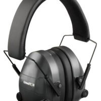 Champion Targets 40974 Electronic Muffs  25 dB Over the Head Black