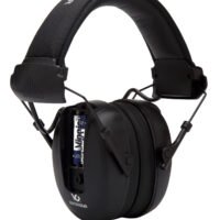 Pyramex VGPME10 Venture Gear Clandestine Electronic Muff 24 dB Over the Head Black Adult 1 Pair