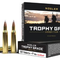 Nosler 60010 Trophy Grade  257Roberts 110gr Nosler AccuBond 20 Per Box/10 Case
