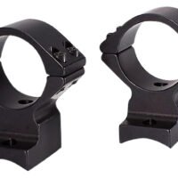 Talley 940706 Scope Mount/Ring Combo  Black Anodized 1" Tube Weatherby Mark V Non-Magnum (6 Lug) Medium Rings Non-Magnum Action