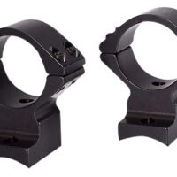 Talley 940705 Scope Mount/Ring Combo  Black Anodized 1" Tube Weatherby Mark V Medium Rings Magnum Action