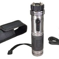 Zap ZAPL Zap Light Stun Gun/Flashlight Range of Contact Silver