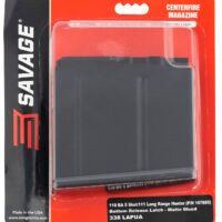 Savage Arms 55190 110BA  5rd 338 Lapua Mag Fits Savage 110BA/110BA/110/111 Long Range Hunter Blued Steel