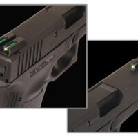 TruGlo TG131MPT TFO  Green/Tritium/Fiber Optic Front Sight-Yellow/Tritium/Fiber Optic Rear Sight Smith & Wesson M&P
