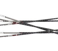 EASTON ARROW FMJ 5MM 400 - W/ 2" BLAZER VANES 6-PACK