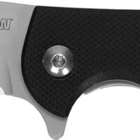 Kershaw 3410 Chill  3.10" Folding Drop Point Plain Bead Blasted 8Cr13MoV SS Blade Black G10 Handle Includes Pocket Clip