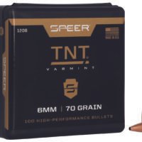 Speer 1206 TNT  6mm 70gr Jacketed Hollow Point 100 Per Box/5 Case