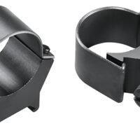 Weaver Mounts 49120 Detachable Top Mount Rings  Matte Black 30mm High