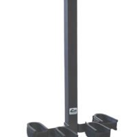 Rugged Gear 11094 Wall Mount Removeable Black Steel Holds 4 Rifle/Shotgun