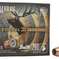 Federal P44SA Premium  44RemMag 280gr Swift A Frame 20 Per Box/10 Case