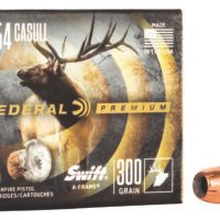 Federal P454SA Premium  454Casull 300gr Swift A Frame 20 Per Box/10 Case