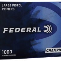 Federal 150 Champion Large Pistol Multi Caliber Handgun 1000 Per Box/5 Case