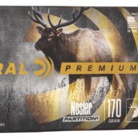 Federal P3030D Premium  30-30Win 170gr Nosler Partition 20 Per Box/10 Case