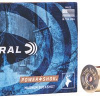 Federal F13100 Power-Shok Magnum 12Gauge 3" 1 7/8oz 00BuckShot 5 Per Box/50 Case
