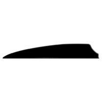 Q2i Fusion X-II Vanes Black 3 in. 100 pk.