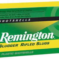 Remington Ammunition 20302 Slugger 12 Gauge 2.75" 1 oz Rifled Slug Shot 5 Per Box/ 50 Cs