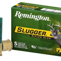 Remington Ammunition 20300 Slugger  12 Gauge 2.75" 1 oz Rifled Slug Shot 5 Per Box/ 50 Cs
