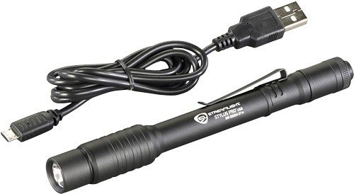STREAMLIGHT STYLUS PRO USB - LIGHT WHITE LED W/POCKET CLIP