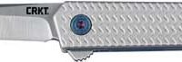 CRKT CEO MICROFLIPPER 2.36" - DROP POINT SS/ALUMINUM