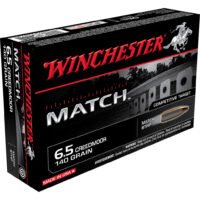 Winchester Match Rifle Ammo 6.5 Creedmoor 140 gr. MatchKing BTHP 20 rd.