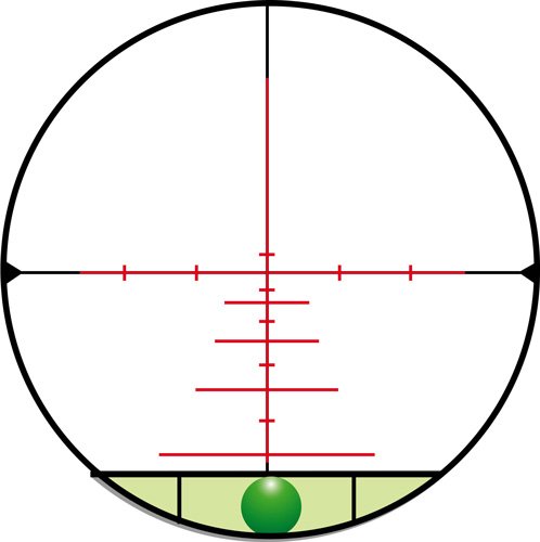 KONUS SCOPE KONUSPRO-550 - 3-9X40 ILLUM 550 BALLISTIC RET - Image 2
