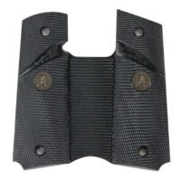 Pachmayr 02921 Signature Grip Wraparound Checkered Black Rubber for 1911, 1911-A1
