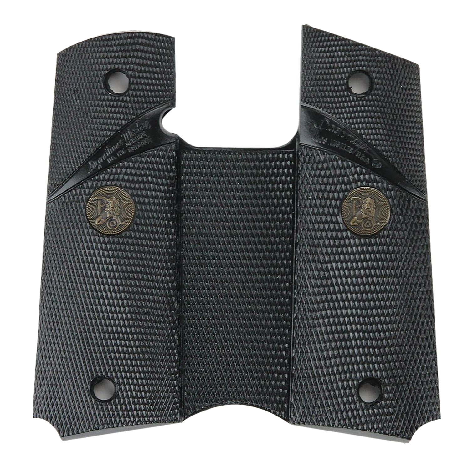 Pachmayr 02921 Signature Grip Wraparound Checkered Black Rubber for 1911, 1911-A1