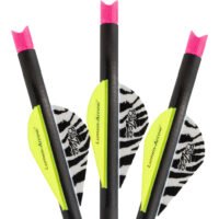 Lumenok Crossbow Bolts 20 in. Pink Moon 3 pk.