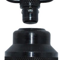 GrovTec US Inc GTSW298 Mag Cap  Set Shotgun 1" Push Button Black Oxide Moss 590/835 12 Gauge Steel