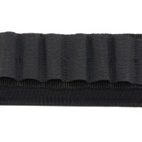 GrovTec US Inc GTAC87 Belt Slide  Nylon w/Elastic Loops 6rd Shotgun Belt Slide Mount 2.25"