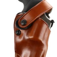 Galco DAO304 DAO  OWB Tan Leather Belt Slide Fits Taurus Judge Right Hand