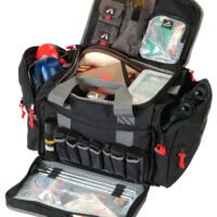 GPS Bags 2014LRB Large  Black Nylon w/ Lift Ports, Storage Pockets, Visual ID Storage System & Holds 5 Handguns or More & Ammo Includes 4 Ammo Dump Cups