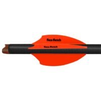 Flex Fletch SK2 Vanes Blaze Orange 2 in. 100 pk.
