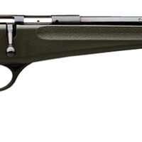 Savage Arms 13790 Rascal  Youth 22 LR 1rd 16.13" Matte Black Sporter Barrel, Matte Black Carbon Steel Receiver, Green Fixed Synthetic Stock, Right Hand