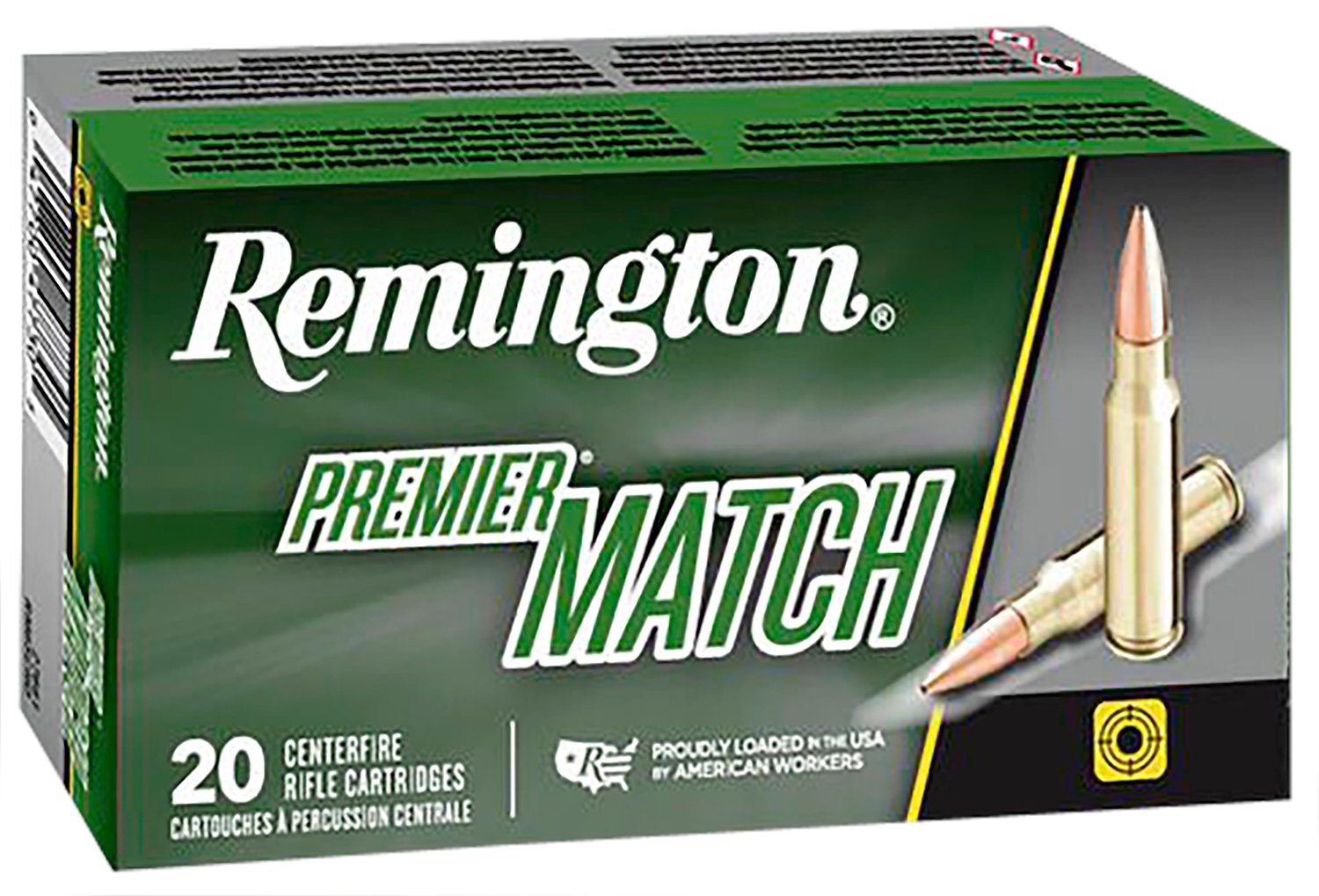 Remington Ammunition 21503 Premier Match 300Blackout 125gr Sierra MatchKing Open Tip Match 20 Per Box/10 Case